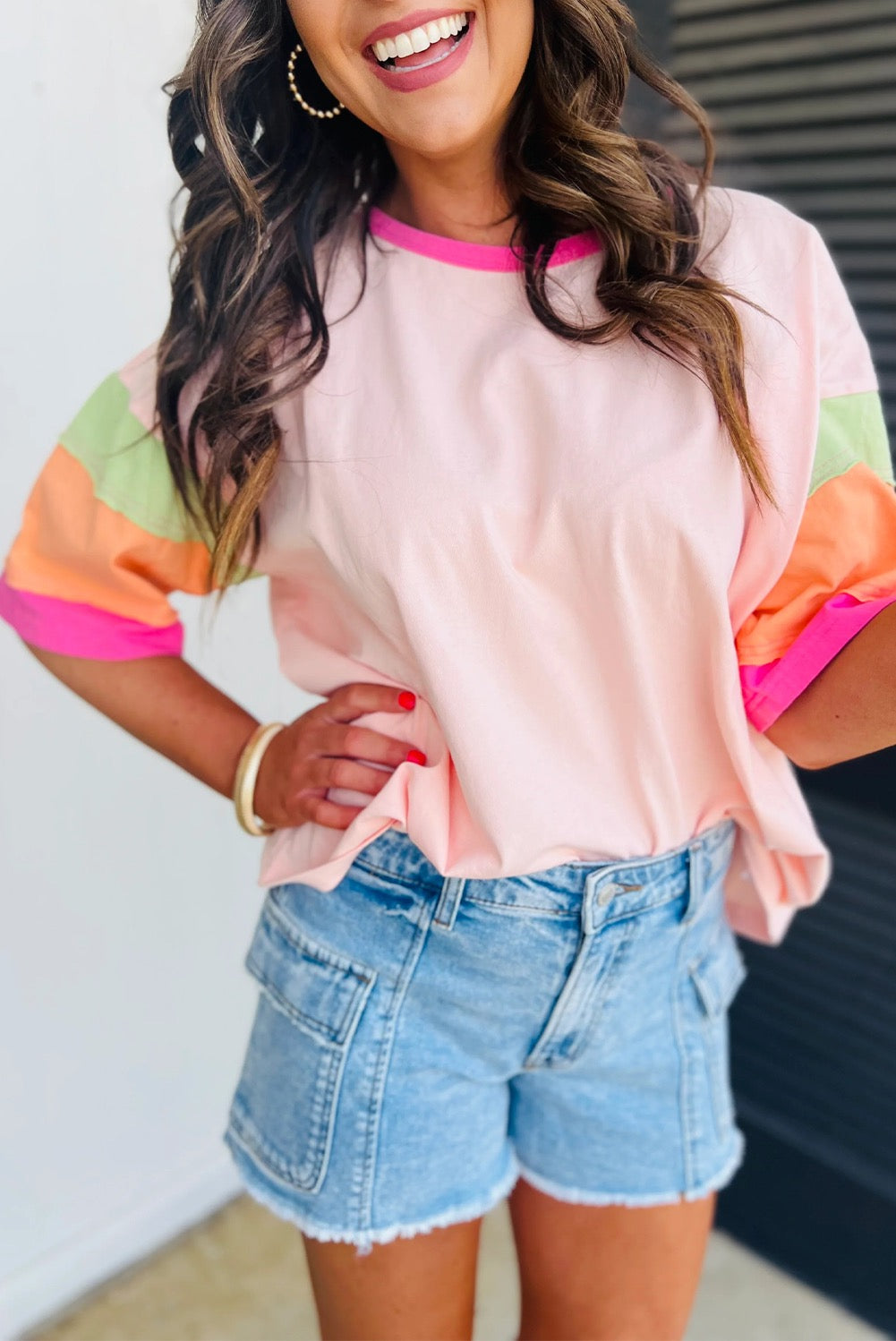 Oversized Colorblock
